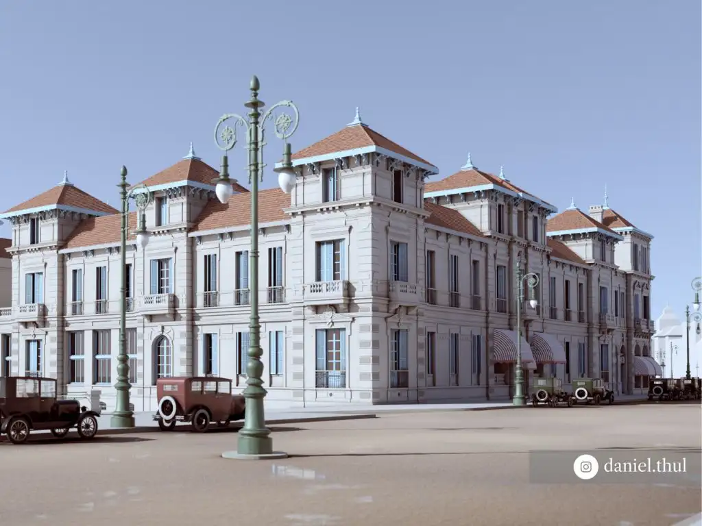 Un uruguayo recrea el pasado del Hotel de los Pocitos, la Isla de Flores y el Centenario