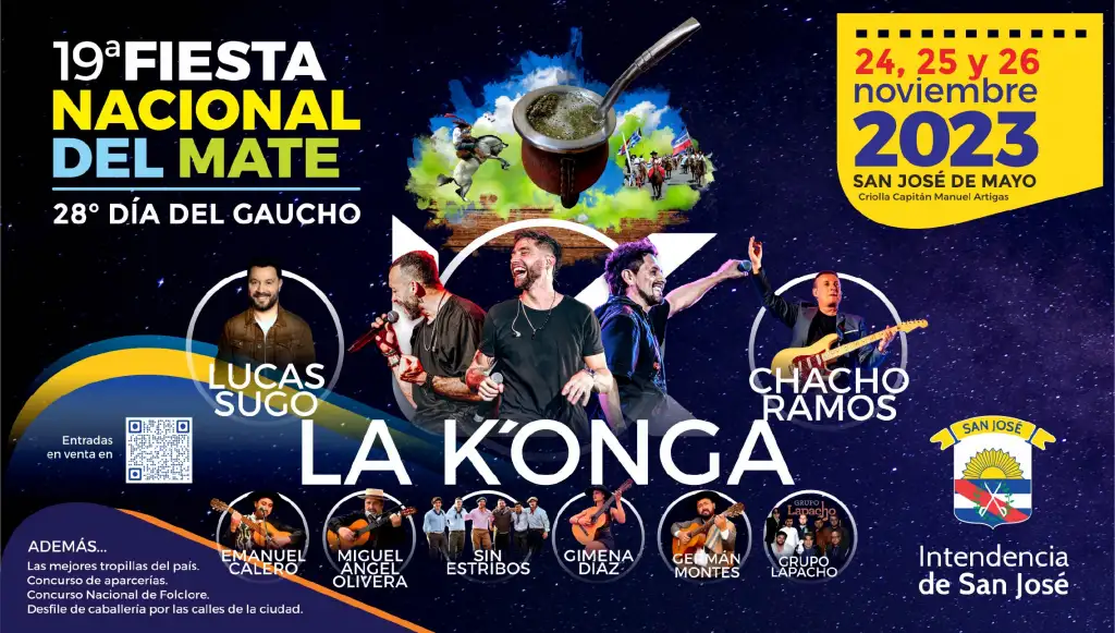 Fiesta Nacional del Mate en Uruguay: entradas y grilla de programación