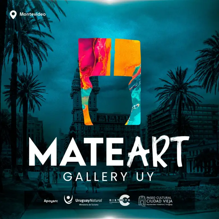 Mate Art Gallery Uy: exponen mates gigantes en tres lugares de Montevideo