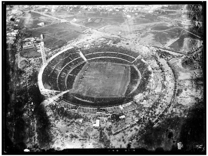 Exposición de fotografías históricas del Estadio Centenario