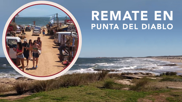 Remate de solares en Punta del Diablo!