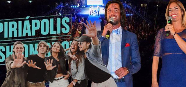 Piriápolis Fashion Show en las escalinatas del Argentino Hotel!