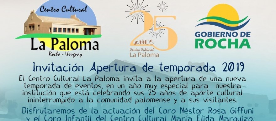 Apertura de temporada en La Paloma!