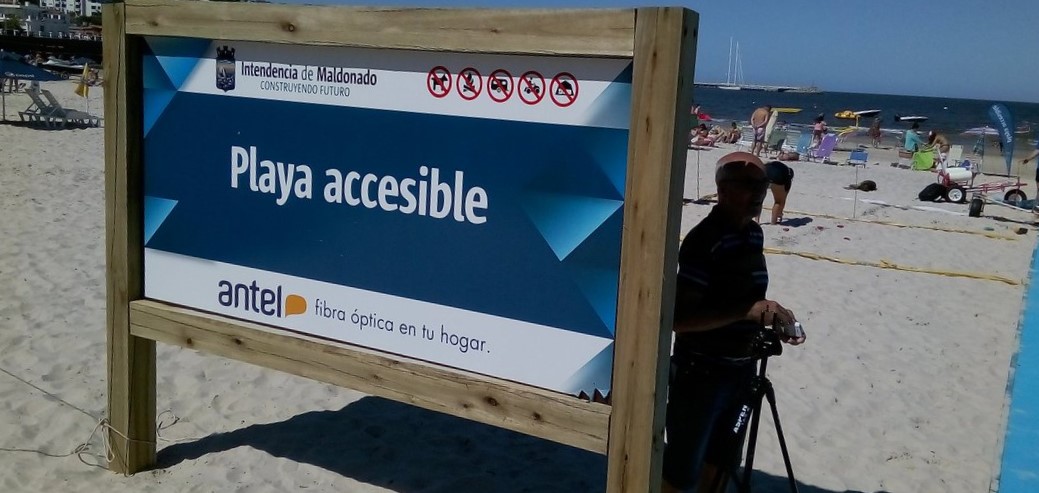 Playa accesible: playas para todos en Piriápolis!