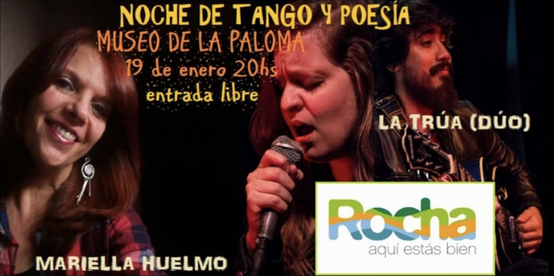 Noche de tango y poesías en La Paloma