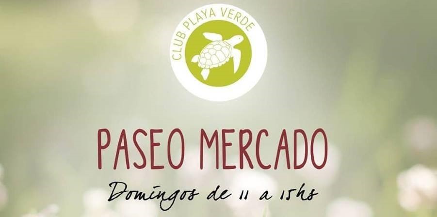 Paseo Mercado en Playa Verde