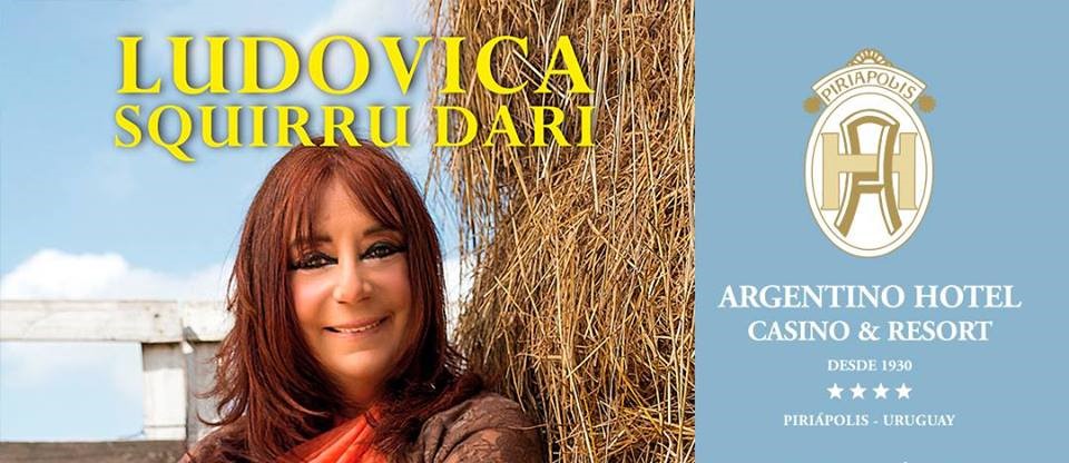 Ludovica Squirru en Piriápolis presentando el Horóscopo Chino 2019!
