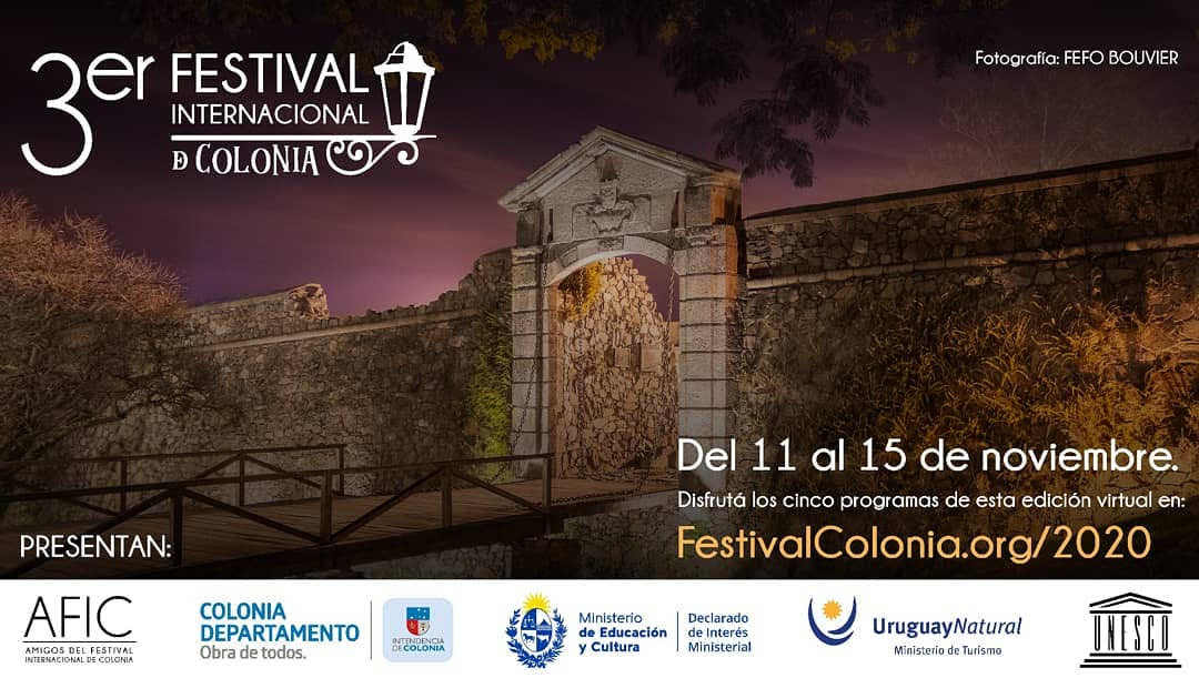 III Festival Internacional de Colonia - 2020 del 11 al 15 de noviembre a las 20h
