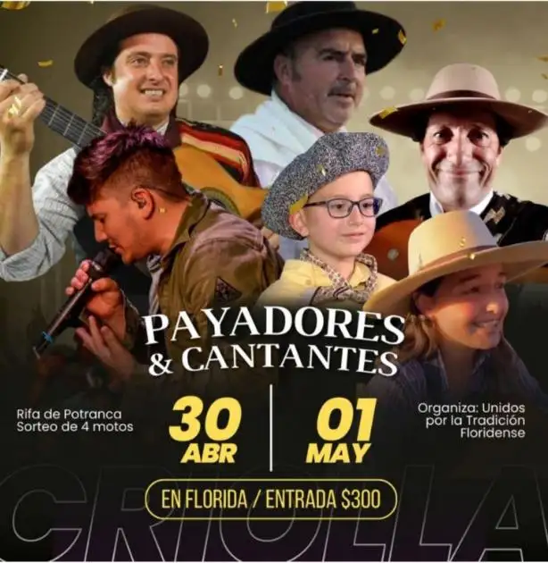 Florida se prepara para vivir una fiesta criolla solidaria