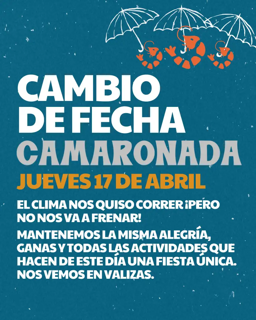 7ª Camaronada de Valizas el Jueves 17 en Semana de Turismo